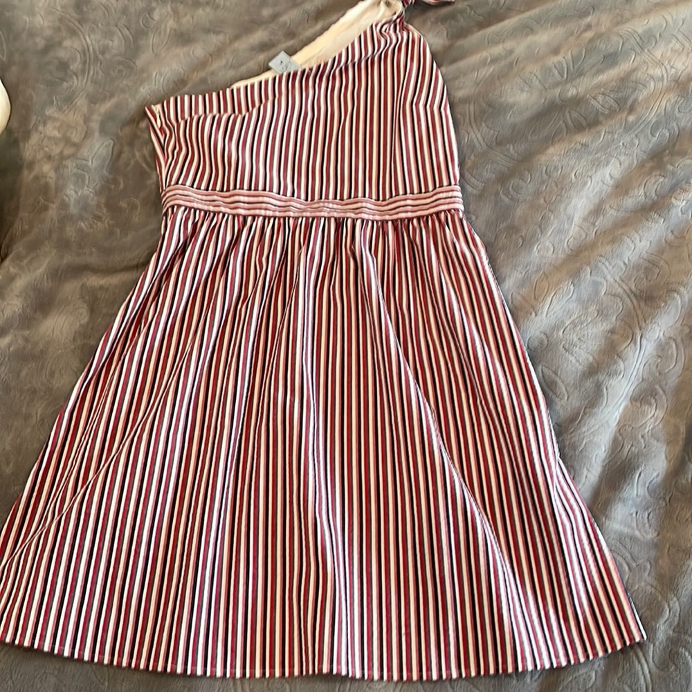 One shoulder loft dress